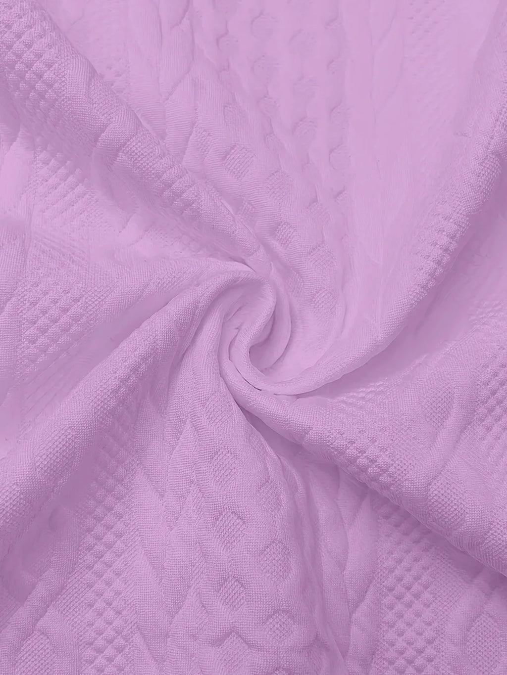 Veste zippée à capuche en jacquard pour femme