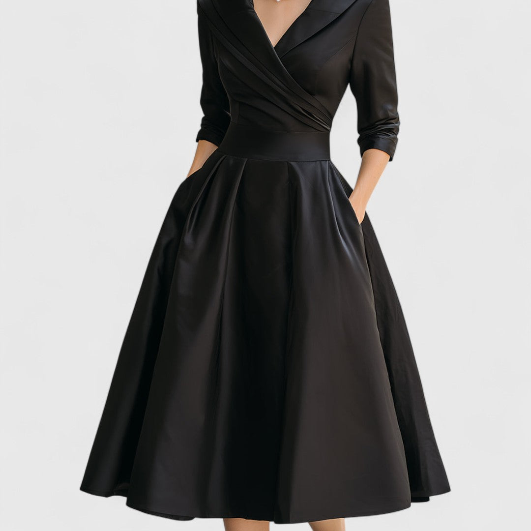 Elegant Midi Wedding Dress