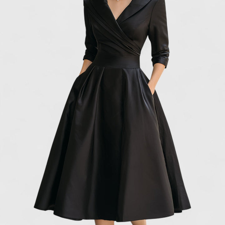 Elegant Midi Wedding Dress