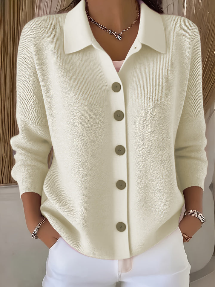 Women's Casual Button-Up Cardigan