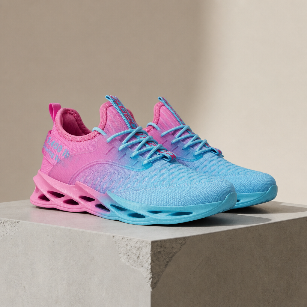 Women's Knit Sneakers with Arch Support
