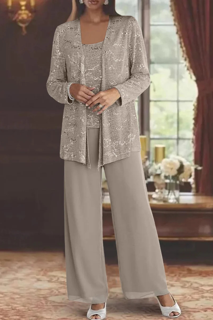 Women's Wedding Guest Three Piece Trouser Suit