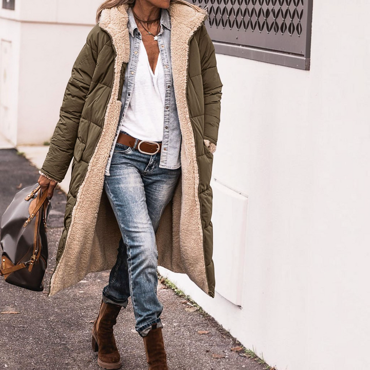Women's Hooded Parka Coat