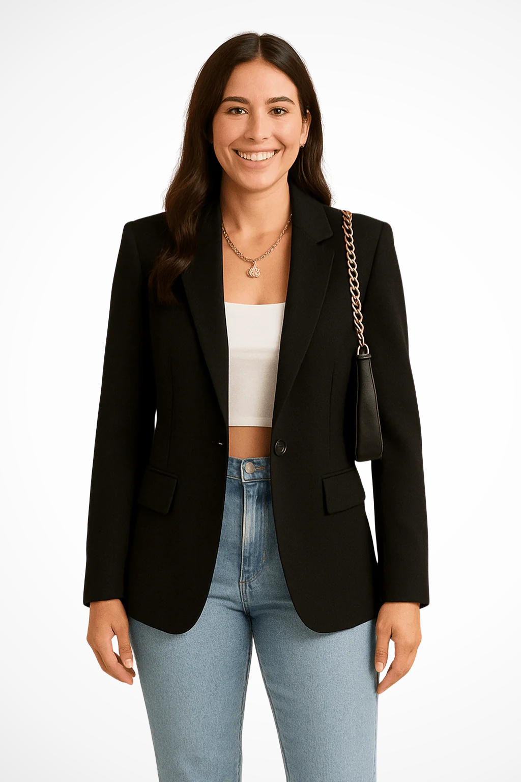 Women's Single Button Blazer