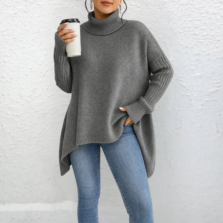 Women's Solid Turtleneck Sweater