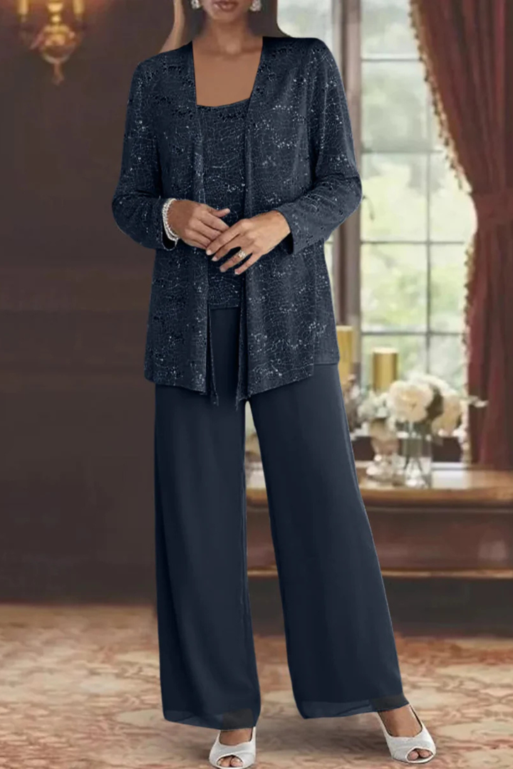 Women's Wedding Guest Three Piece Trouser Suit