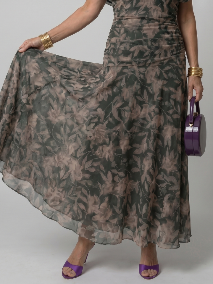 Women's Off Shoulder Midi Dress