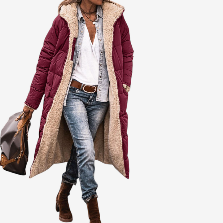 Women's Hooded Parka Coat
