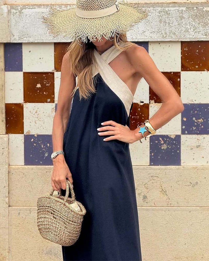 Paulina | Airy Wrap Maxi Dress