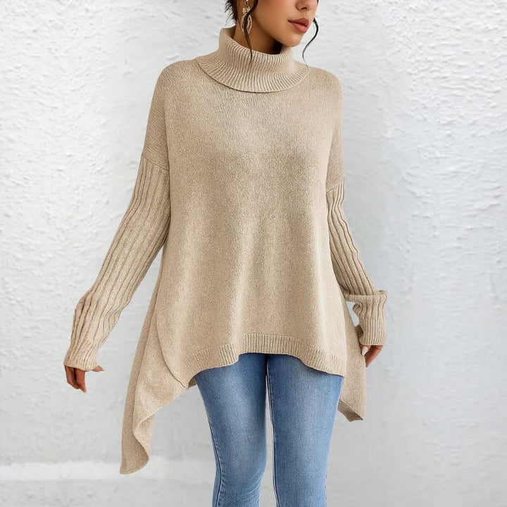 Women's Solid Turtleneck Sweater