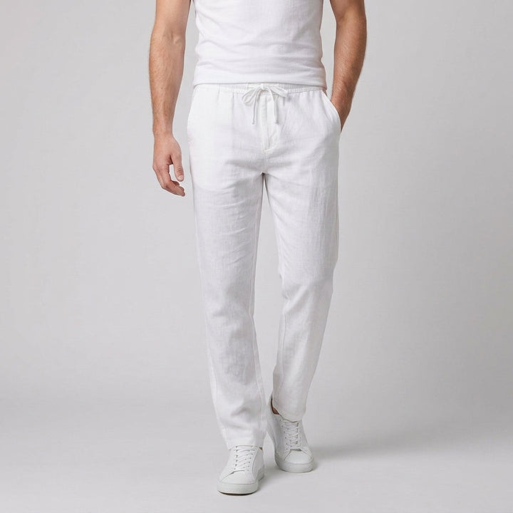 Men's Elastic Waist Summer Trousers