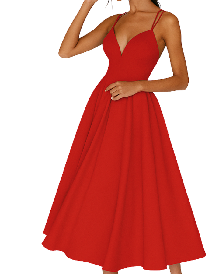 Jolanta | Maxi V-Neck Wedding Dress