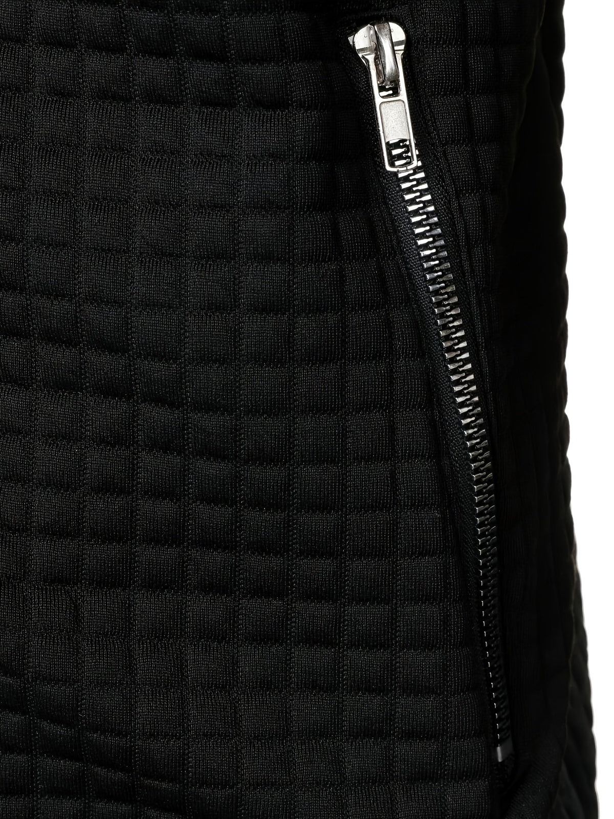 Men's Zip Up Cardigan with Stand Up Collar