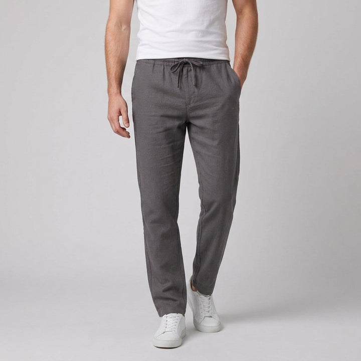 Men's Elastic Waist Summer Trousers