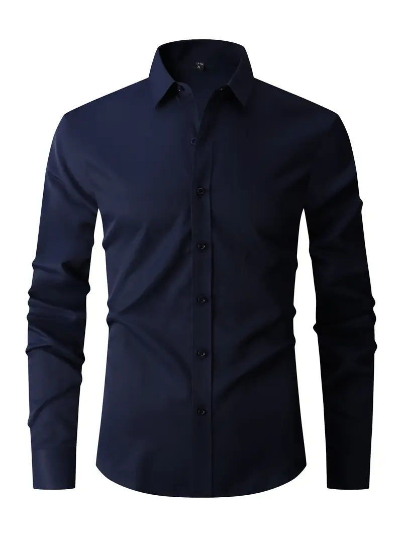 Adrian | Elegant Slim Fit Men's Shirt with Buttons
