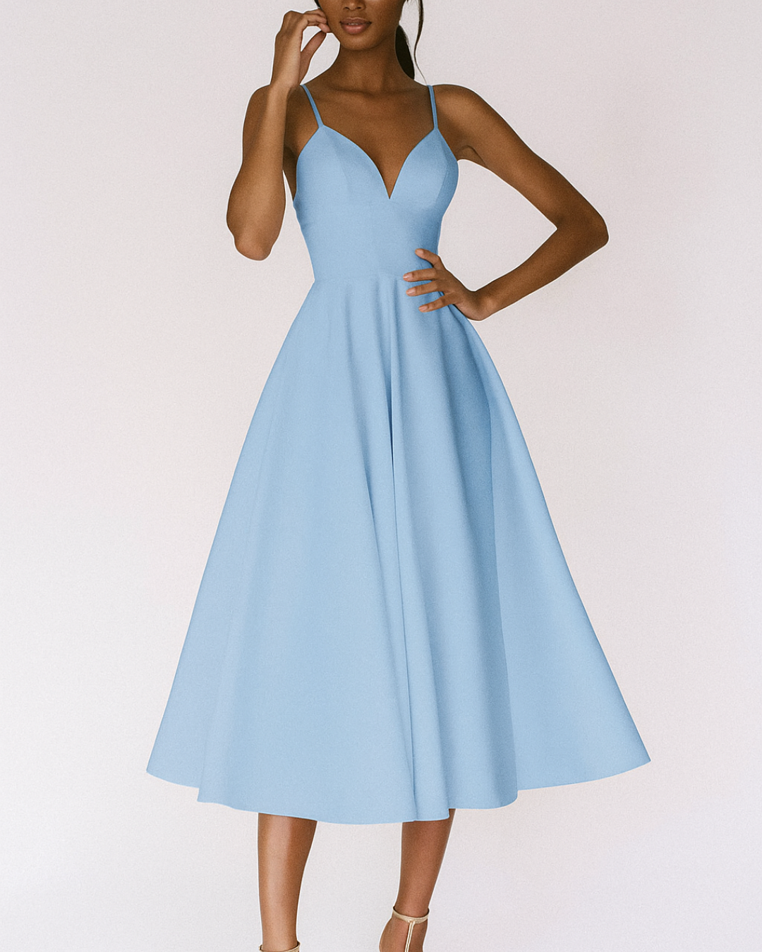 Jolanta | Maxi V-Neck Wedding Dress