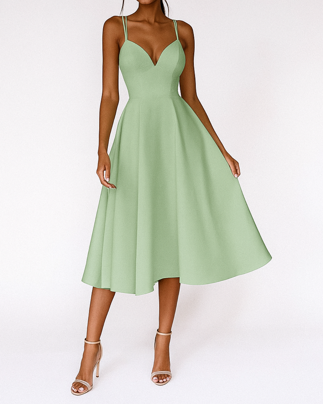 Jolanta | Maxi V-Neck Wedding Dress