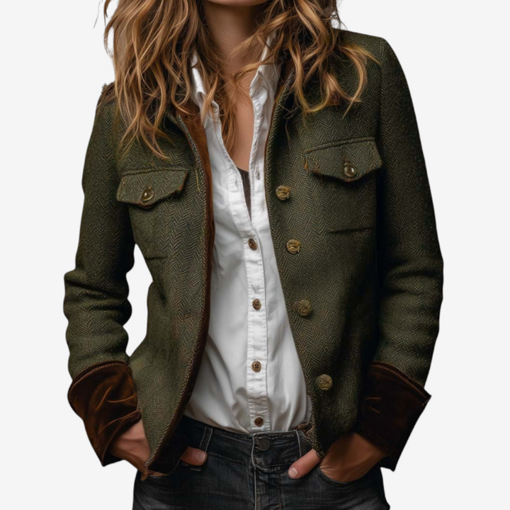 Women's Turn Down Collar Blazer