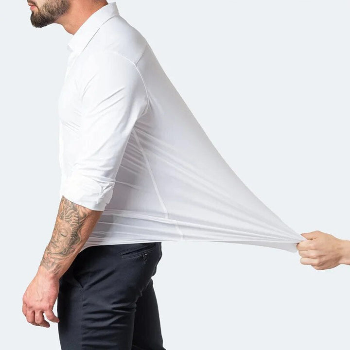 Men's Business Shirt with Long Sleeves