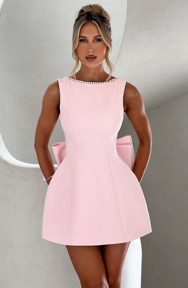 Women's Wedding Guest A-Line Mini Dress