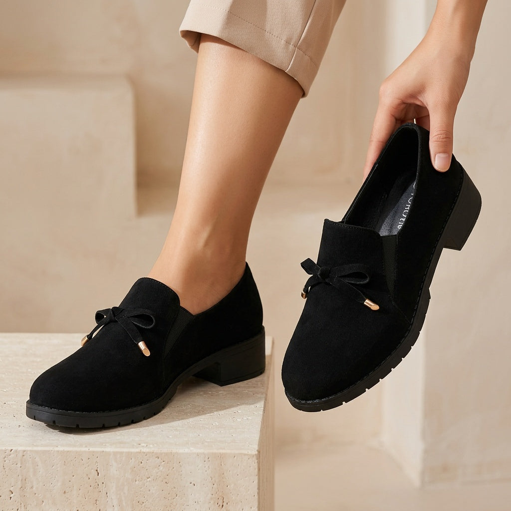 Women's Bow Detail Loafers
