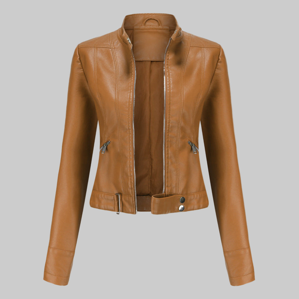Olivia | Elegant Women's Leather Jacket