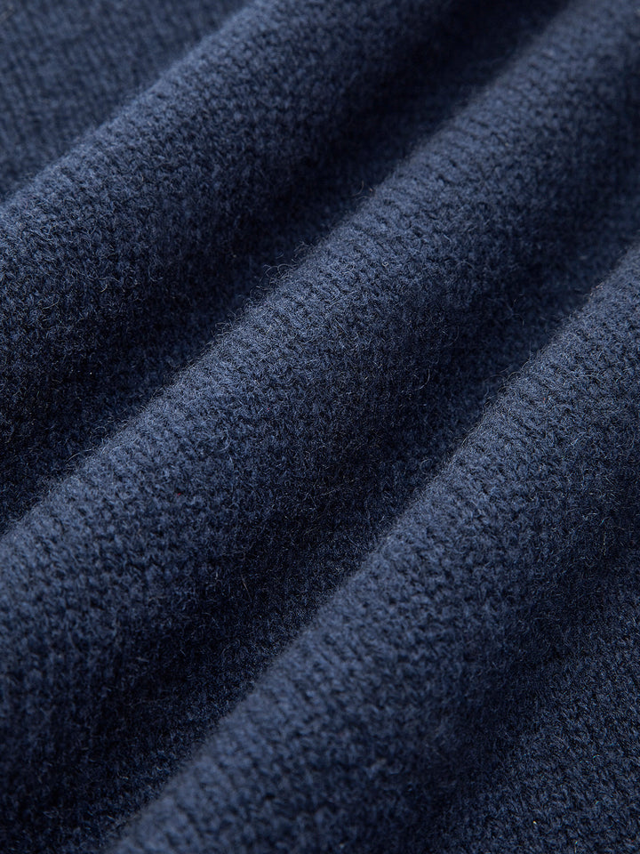 Women's Panel Lapel Knit Jumper