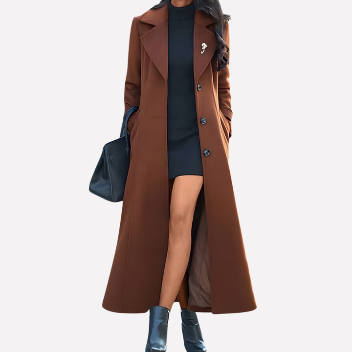 Women's Tie Waist Trench Coat