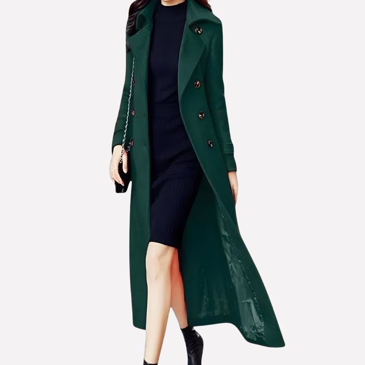 Women's Tie Waist Trench Coat