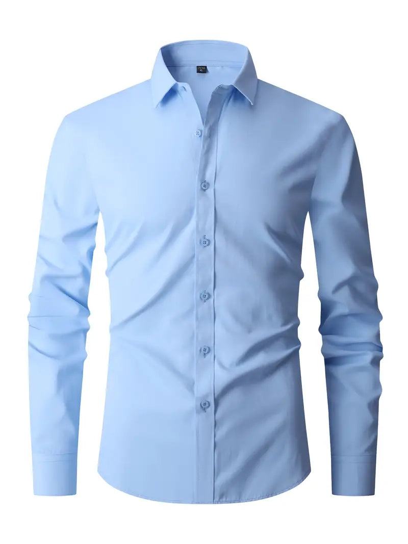 Adrian | Elegant Slim Fit Men's Shirt with Buttons