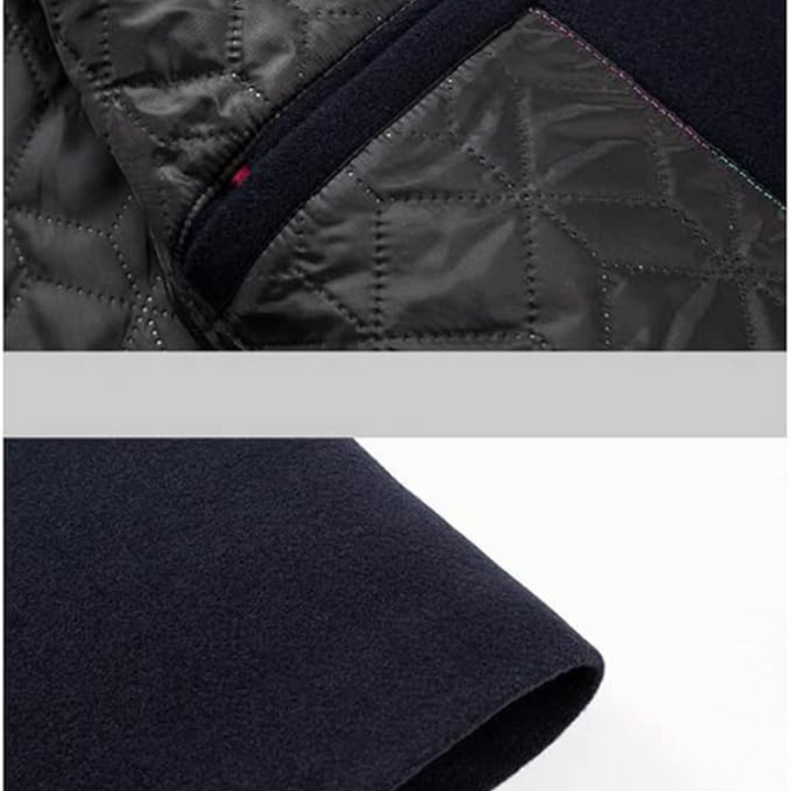Men's Single-Breasted Trench Coat