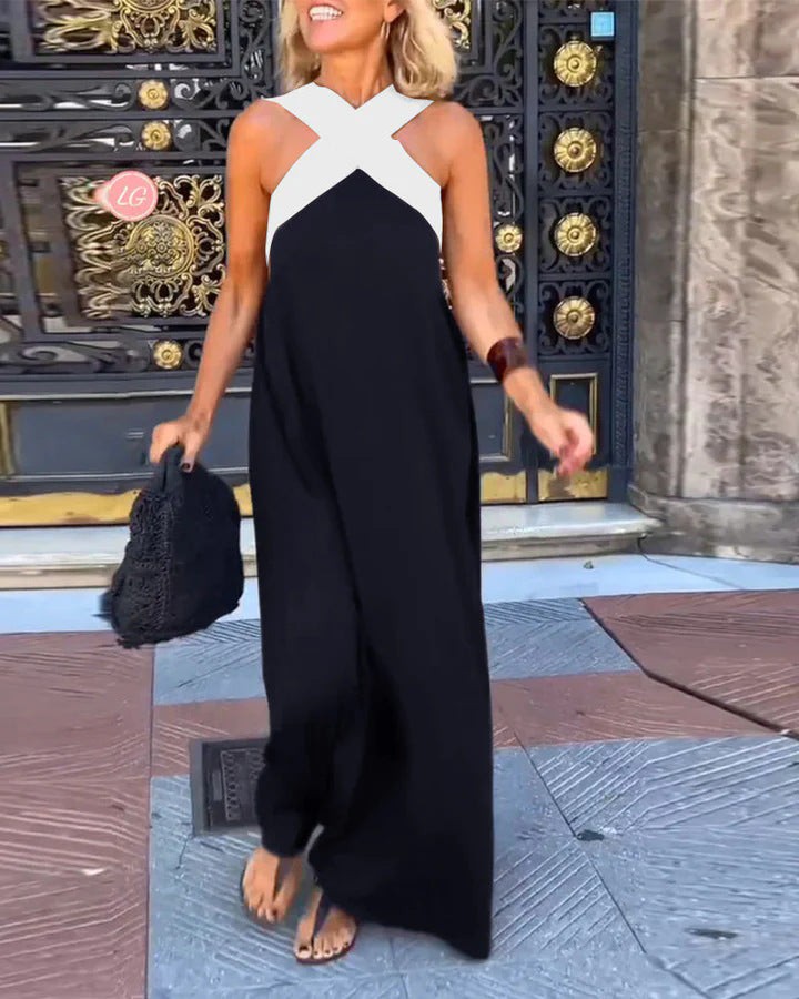 Paulina | Airy Wrap Maxi Dress
