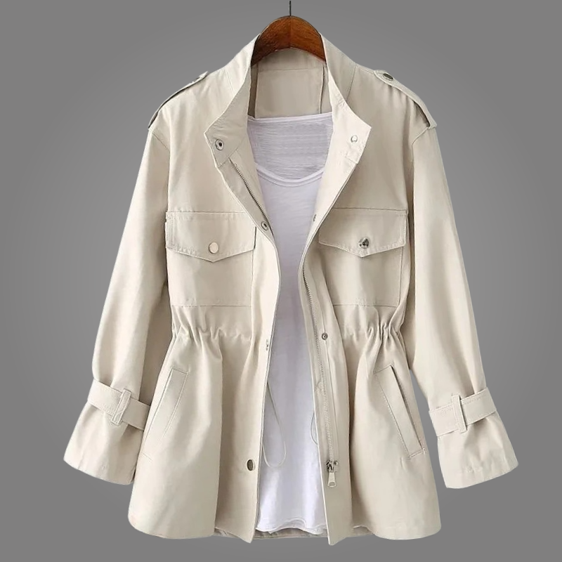 Women's Double Breasted Wool Coat