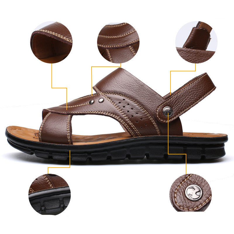 Robert | Men's Orthopedic Sandals With Straps