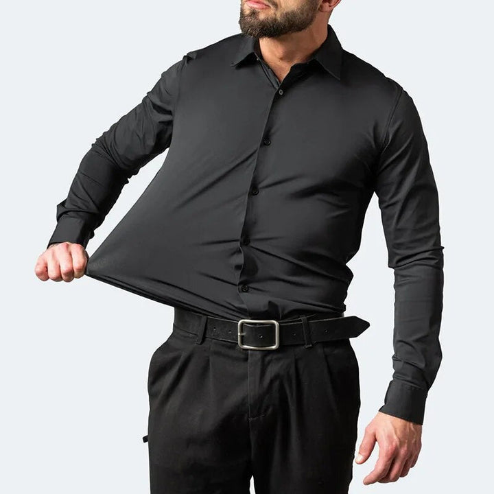 Men's Business Shirt with Long Sleeves