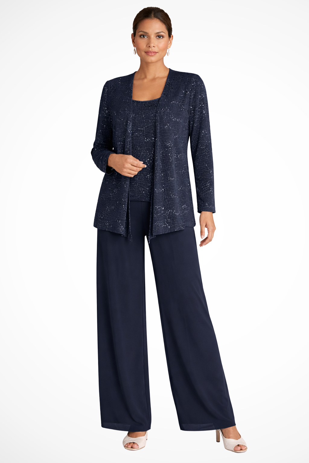 Women's Wedding Guest Three Piece Trouser Suit