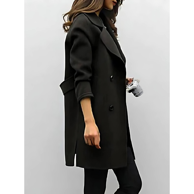 Women's Tailored Double Breasted Coat