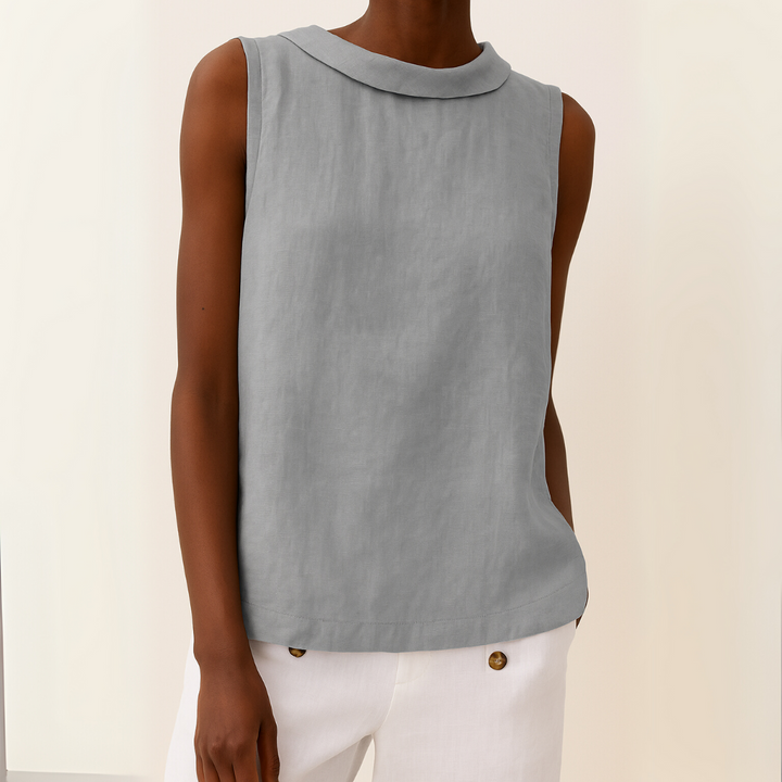Magdalena | Women's Sleeveless Turtleneck Top