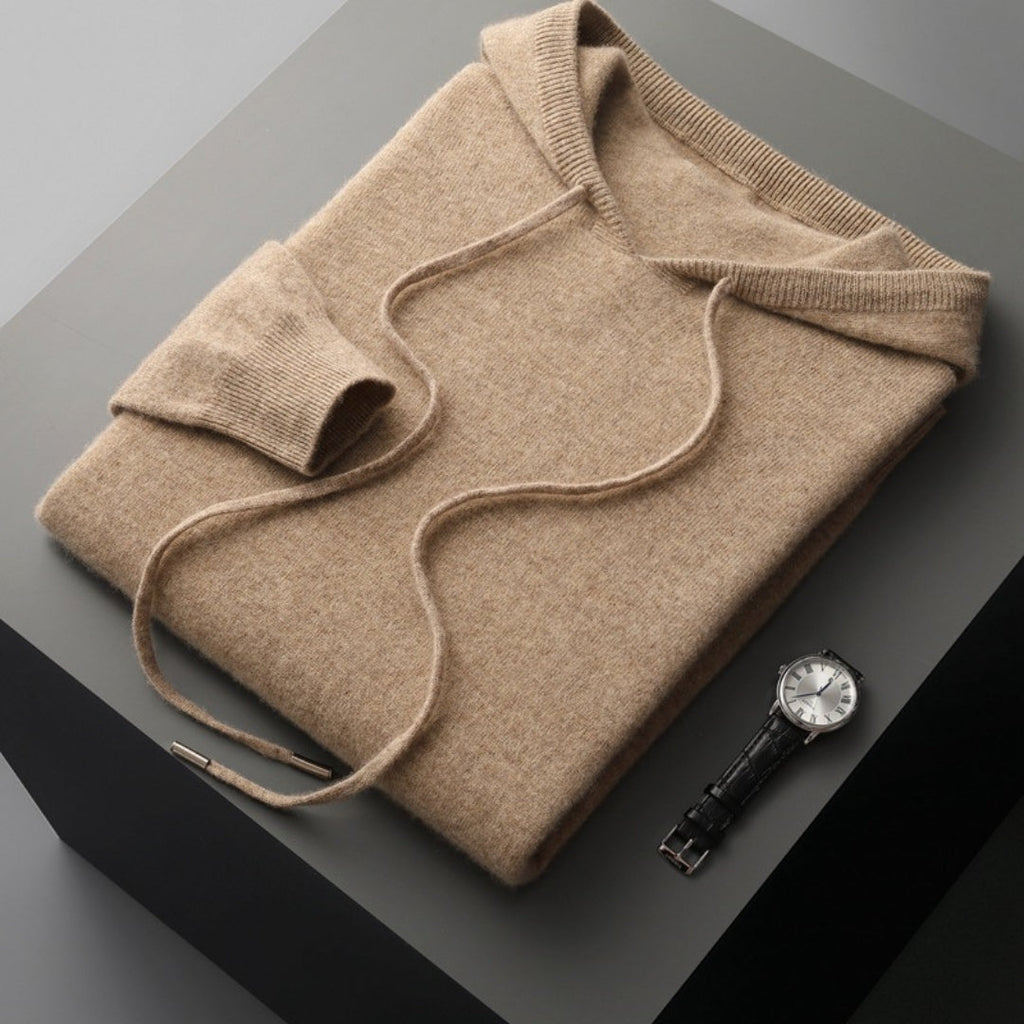 Men's Hooded Knit Jumper