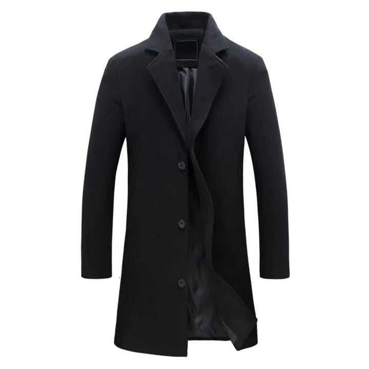 Men's Long Winter Overcoat