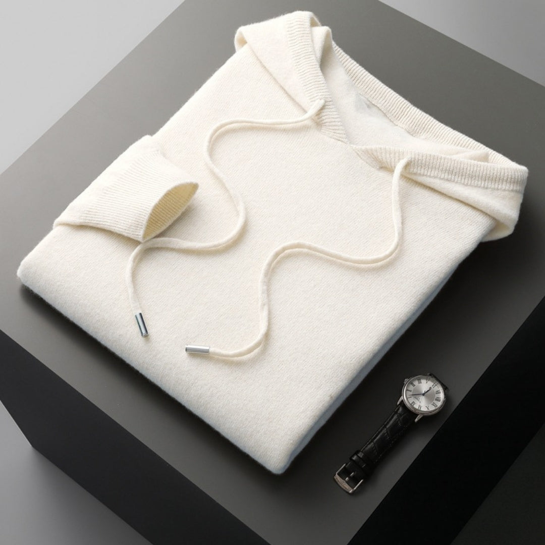 Men's Hooded Knit Jumper
