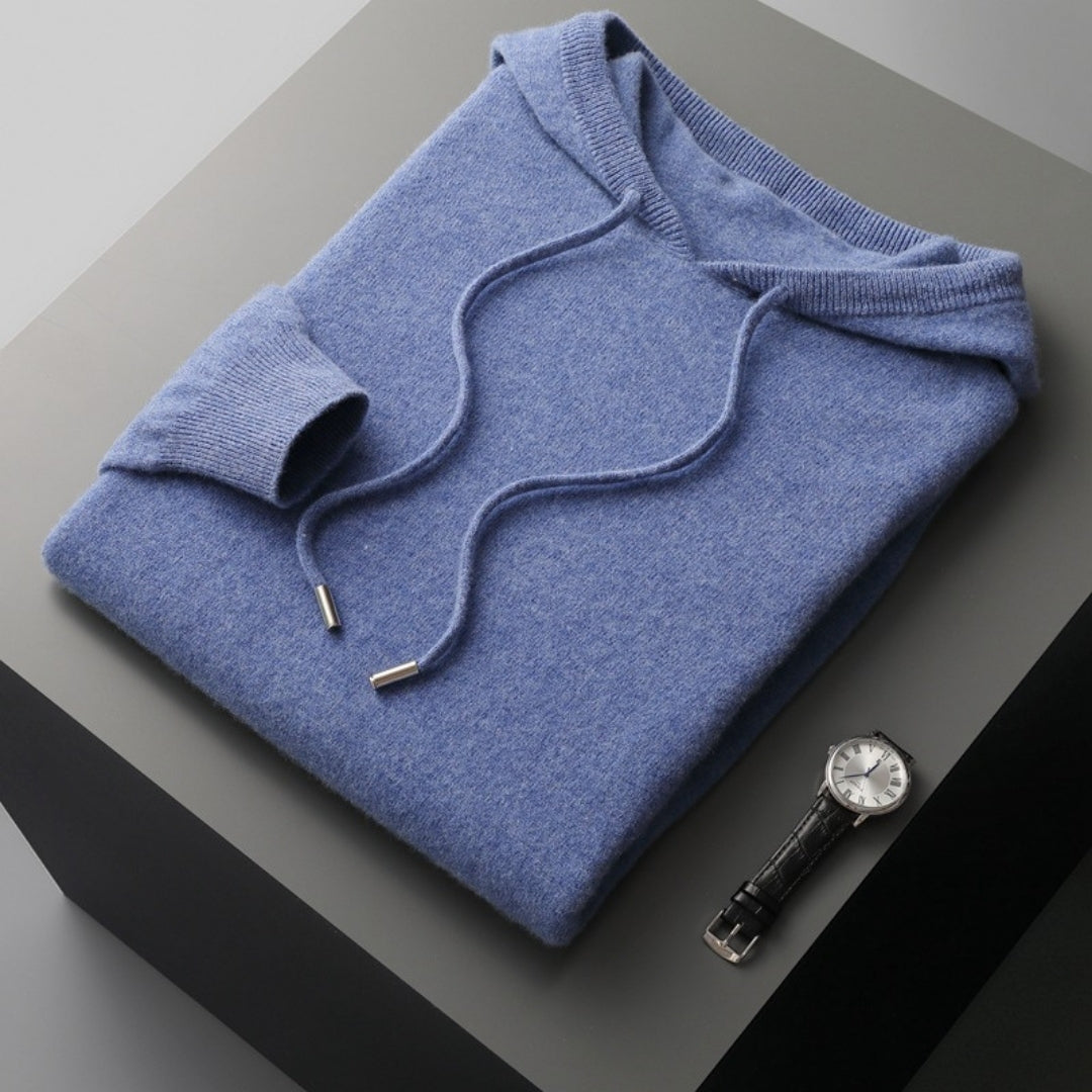 Men's Hooded Knit Jumper