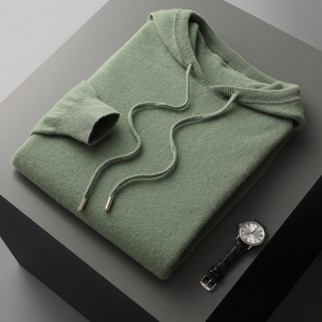 Men's Hooded Knit Jumper