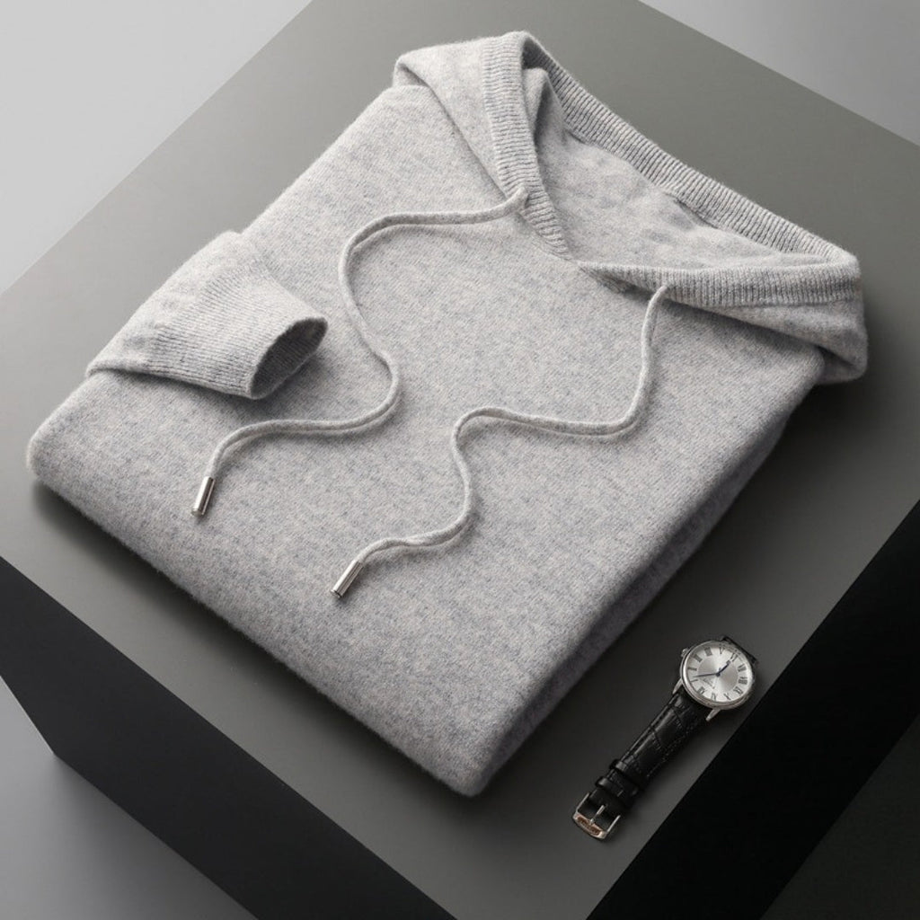 Men's Hooded Knit Jumper