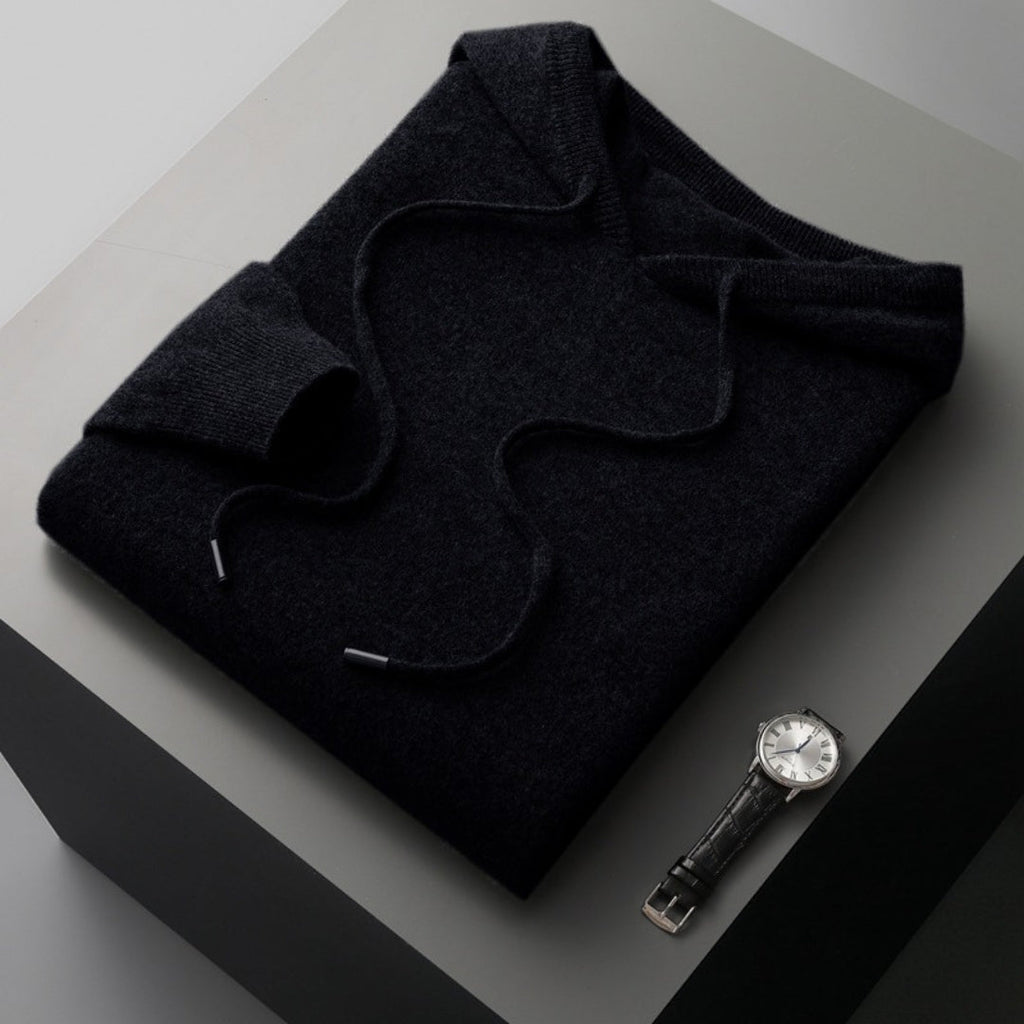 Men's Hooded Knit Jumper
