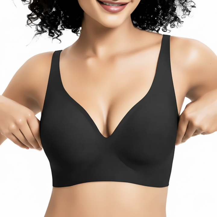 Women's V-Neck Bra Without Underwire