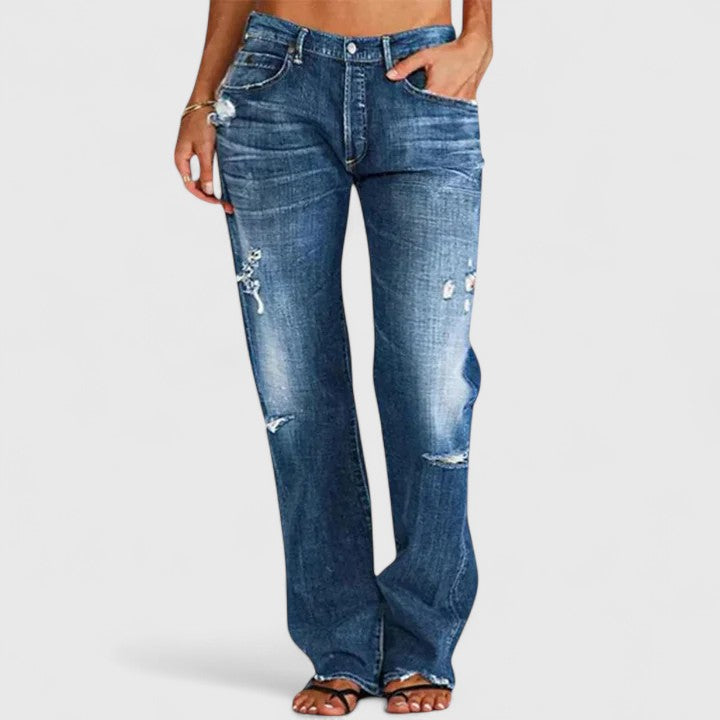 Women's High Waisted Wide Leg Jeans