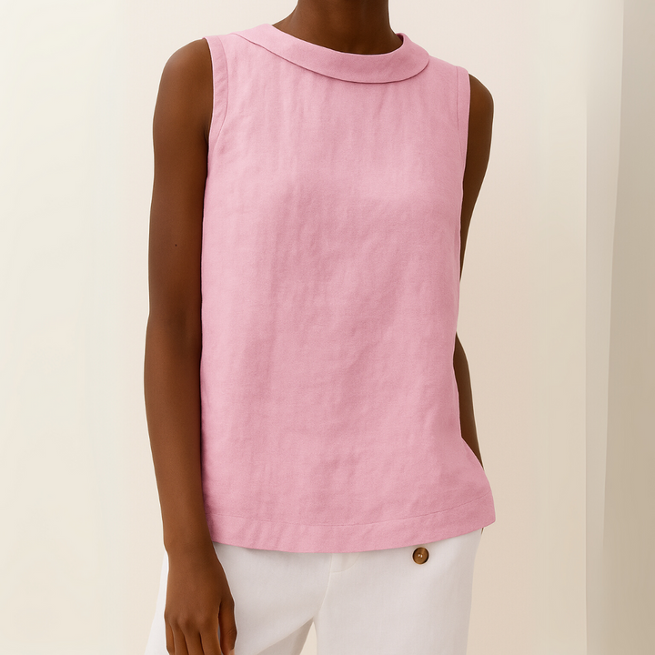 Magdalena | Women's Sleeveless Turtleneck Top