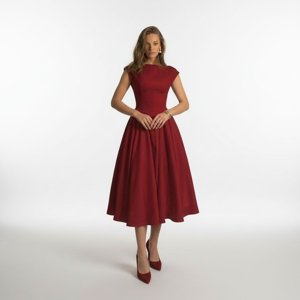 Women's A-Line Maxi Dress