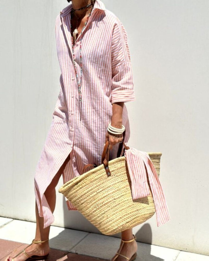 Striped Maxi Summer Dress
